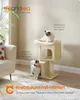 A cat tree with two cats in a living room setting. Produktbild-Vorschau