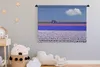MuchoWow® Wandteppich Wandbehang Tulpenfeld 150x112 cm Produktbild-Vorschau 3