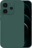 A close-up shot of a dark green phone case for a Xiaomi Redmi Note 14. Produktbild-Vorschau
