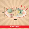 Kruzzel 26393 Kinder-Teeset aus Holz, 15-teilig Produktbild-Vorschau 6