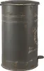 Clayre & Eef Treteimer 6Y4244 Grau Ø 27x45 cm Vintage Produktbild-Vorschau 3