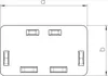 OBO WDK HE60060RW Endstück 60x60mm PVC reinweiß RAL9010 Produktbild-Vorschau 2