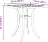 VidaXL 4002819, Brąz, 530 mm, 530 mm, 530 mm Podgląd zdjęcia produktu 7