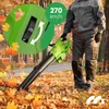 Laubbläser Laubsauger MalTec Elektro Blätterbläse mit Produktbild-Vorschau 8