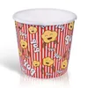 A popcorn bucket with a cartoon design. Náhled obrázku produktu