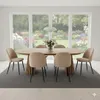 Table à manger Tokyo avec 2 rallonges, Ø 120 x 120-160-200 Voir les images du produit 6
