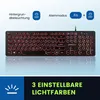 Perixx PERIBOARD-317 R DE B Corded Keyboard German, QWERTZ Voir les images du produit 3