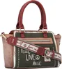 Anekke borsetta borsa a tracolla Peace & Love Bowling Short Anteprima dell’immagine prodotto 9