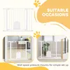Barrière de sécurité pour chiens PawHut, barrière de Voir les images du produit 8