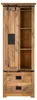 home24 Hochschrank - Mango Massiv / Eisen - Mango / Schwarz Produktbild-Vorschau 8