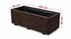 XXL Pflanzkübel Holz 100 cm – Extra Stabiler Blumenkasten Produktbild-Vorschau 2