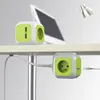 Prise quadruple MagicCube, 2 entrées USB 1,4 m GreenBlue Voir les images du produit 4