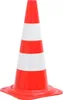 vidaXL Reflexní dopravní kužely 20 ks. Červenobílé 50 cm Náhled obrázku produktu 1