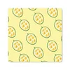 MuchoWow® Mauspad Mousepad Obst - Schablonen - Gelb 20x20 Produktbild-Vorschau 1