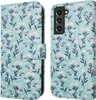 imoshion Design Klapphülle Samsung Galaxy S21 FE - Blue Produktbild-Vorschau 1