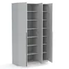 Kleiderschrank Pablo 135 cm, Weiß Gold mit Einlegeplatten, Produktbild-Vorschau 3