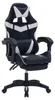 Gaming Stuhl Krit Eco Schwarz-Weiß Produktbild-Vorschau 2