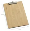 Clipboard Holzbrett A4 mit silbernem Clip EICHE natur Produktbild-Vorschau 8