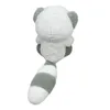 Plüschtier Waschbär 28 cm grau – Weiches Kuscheltier, Produktbild-Vorschau 3