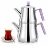 Scheffler Edelstahl Teekanne Caydanlik Harem Family 1.8L + Produktbild-Vorschau 5