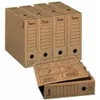 bene Archivboxen braun 8,0 x 29,0 x 33,0 cm, 20 St. Produktbild-Vorschau 3