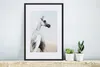 MuchoWow® MuchoWow® Gerahmtes Poster Pferd - Sand - Pastell Produktbild-Vorschau 4