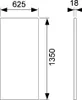 TECEprofil Paneelplatte Gips-KT 1350 x 625 x 18 mm Produktbild-Vorschau 2