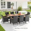 Set da giardino COSTWAY da 9 pezzi in polyrattan, set da Anteprima dell’immagine prodotto 2