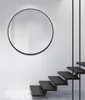 Specchio da bagno rotondo Talos Black Oros Matt Ø 120 cm - Anteprima dell’immagine prodotto 10