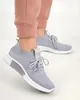 Damen Stoff-Sneakers - Grau, leichte Freizeitschuhe, Größe Produktbild-Vorschau 8