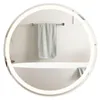 ZMH Spiegellampe LED spiegel Rund 80cm Wandspiegel Dimmbar Produktbild-Vorschau 10