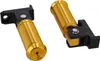 Set: poggiapiedi passeggero CNC, alluminio, anodizzato oro Anteprima dell’immagine prodotto 2