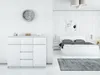 Kommode mit 6 Schubladen 2 Schränke 120cm Klamotenschrank Produktbild-Vorschau 3