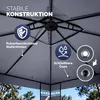 CASARIA® Pavillon Lorca 3x3m Metall Wasserabweisend Produktbild-Vorschau 7