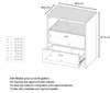 Vladon Kommode Pino V1,  Germany, Nachttisch mit 2 Produktbild-Vorschau 7