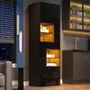 MODFU Vitrine Moderne avec 1 Tiroir et 4 Compartiments - Voir les images du produit 3