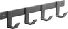 SOTECH Blackline ALBA Hakenleiste klein 345 mm mit 4 Haken Produktbild-Vorschau 1
