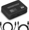 A black HDMI 2.0b converter with cables shown below. Voir les images du produit