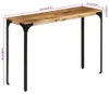 vidaXL Konsola brązowa 110x35x76 cm z litego drewna mango i Podgląd zdjęcia produktu 6