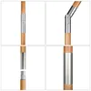 Sekey 200x150 cm Rechteck Holz Sonnenschirm UV50+ Creme Produktbild-Vorschau 6