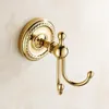 Accessori da bagno in ottone retrò set appendiabiti PREMIUM Anteprima dell’immagine prodotto 7