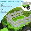 HOMCOM Elektrischer Traktor mit Anhänger und Fernbedienung, Produktbild-Vorschau 4