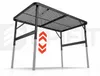 Campingtisch Klapptisch im Koffer 90*60cm höhenverstellbar Produktbild-Vorschau 6