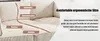 Sweiko 308cm Langes Sofa Modulares 6-Sitzer-Sofa, Produktbild-Vorschau 12