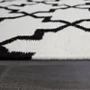Tapis de salon Motif marocain Franges Tissé à la main Coton Voir les images du produit 2