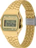 A gold Casio digital watch with a metal band is shown against a white background. Voir les images du produit