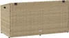 vidaXL Záhradný úložný box béžový 110 x 50 x 58 cm Poly Náhľad obrázku produktu 5