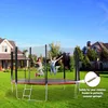 Arebos Trampolin Randabdeckung 183 cm, Rot, 280 mm Produktbild-Vorschau 2