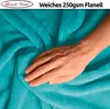 Kuscheldecke 230x270 cm Petrol Wohndecke Flauschige Winter Produktbild-Vorschau 7