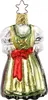 INGE-GLAS Weihnachts-Anhänger grünes Dirndl | IG-1-045-12 Produktbild-Vorschau 7